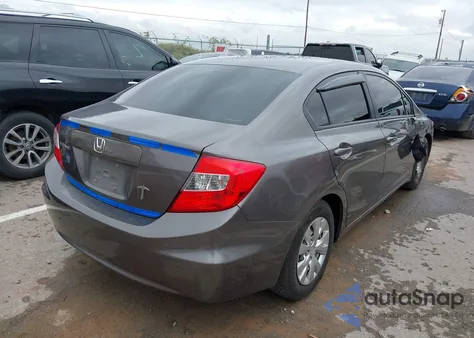 2012 Honda Civic Lx from USA, damaged, VIN 19XFB2F57CE362793